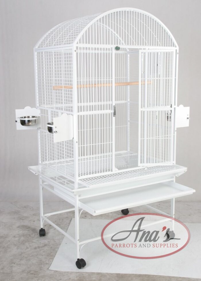 9003223 White - 32"x23"x63" DomeTop Cage