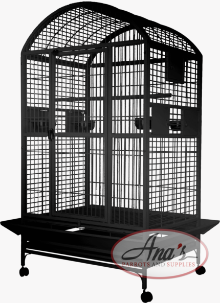 9003628 Black - 36"x28"x65" DomeTop Cage